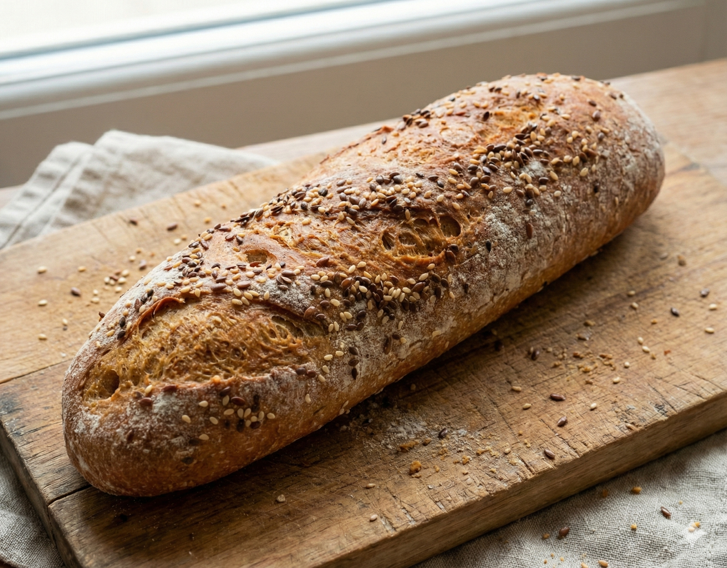 Baguette con Semillas